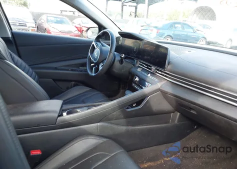 2024 Hyundai Elantra Hybrid Limited z USA, uszkodzony, nr VIN KMHLN4DJ9RU095877